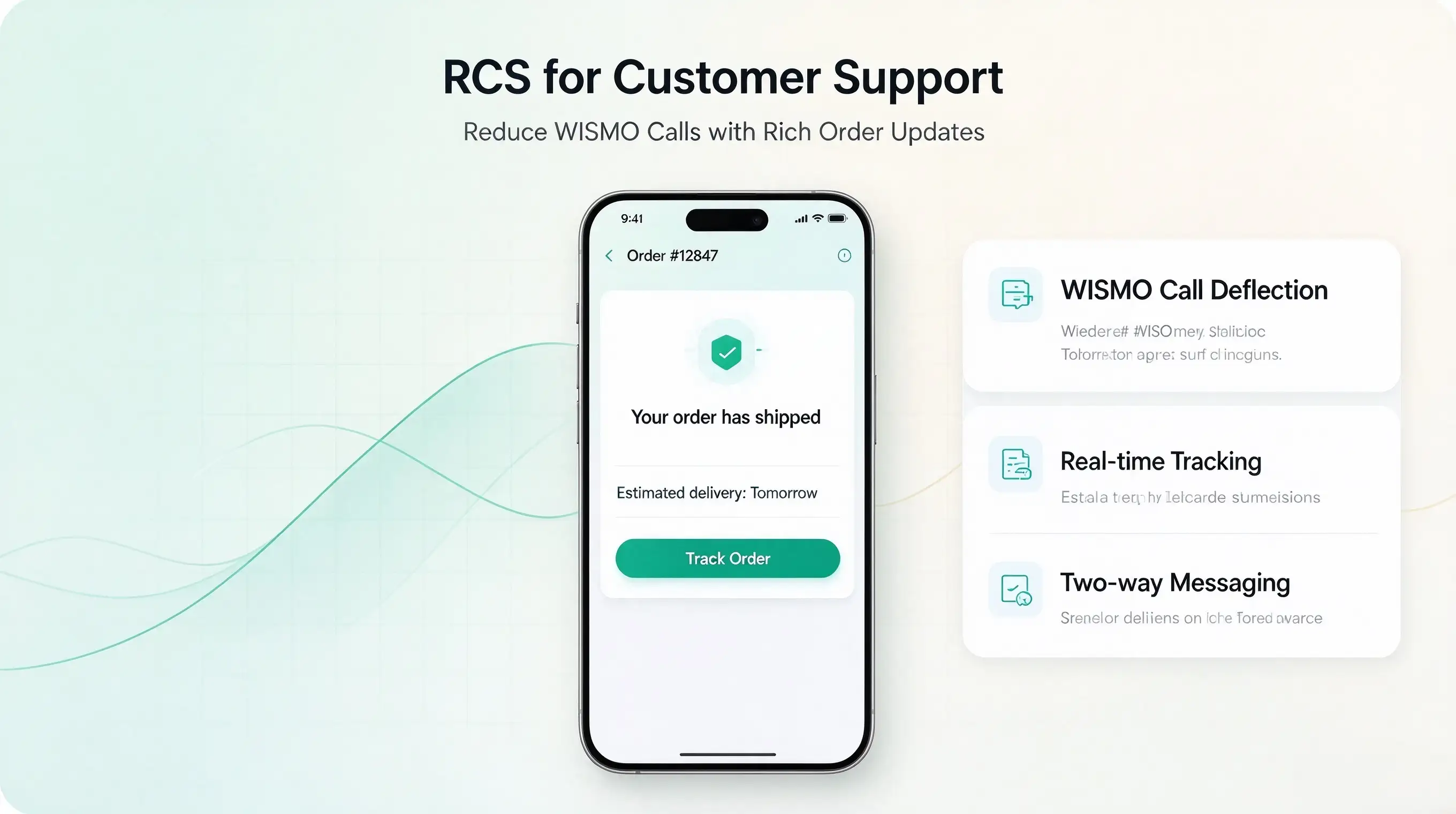 RCS for Customer Support